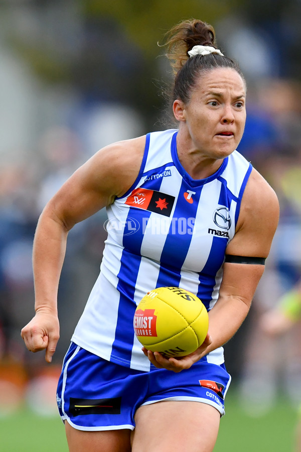 AFLW 2024 Round 02 - North Melbourne v Geelong - A-53800753