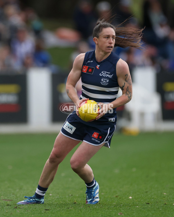 AFLW 2024 Round 02 - North Melbourne v Geelong - A-53800754