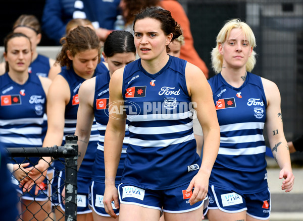 AFLW 2024 Round 02 - North Melbourne v Geelong - A-53802948