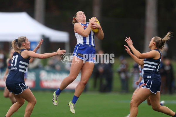 AFLW 2024 Round 02 - North Melbourne v Geelong - A-53803353