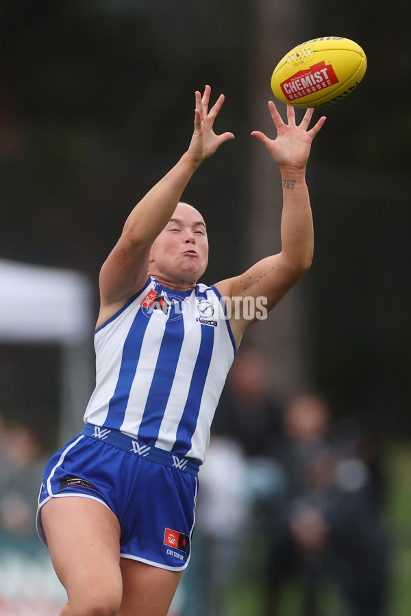 AFLW 2024 Round 02 - North Melbourne v Geelong - A-53803357