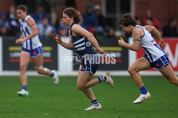 AFLW 2024 Round 02 - North Melbourne v Geelong - A-53809036