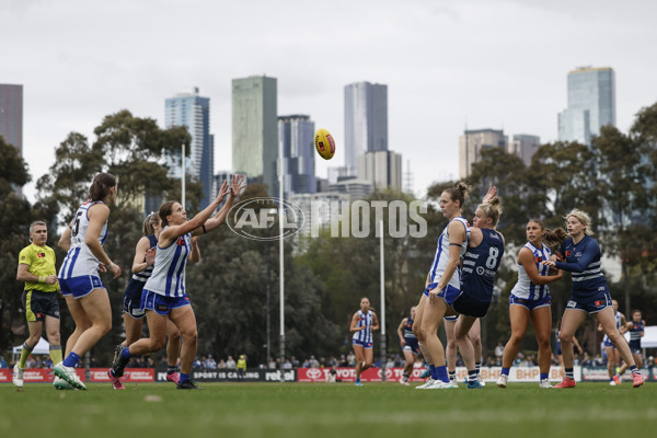 AFLW 2024 Round 02 - North Melbourne v Geelong - A-53810944
