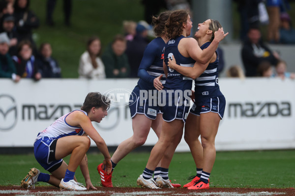 AFLW 2024 Round 02 - North Melbourne v Geelong - A-53811598