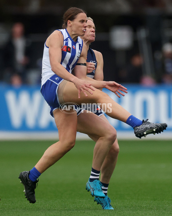 AFLW 2024 Round 02 - North Melbourne v Geelong - A-53814123