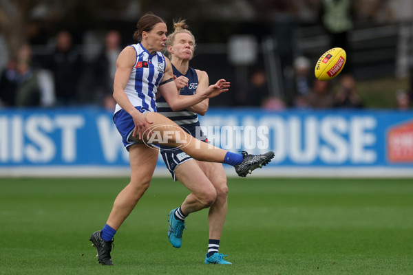 AFLW 2024 Round 02 - North Melbourne v Geelong - A-53814131