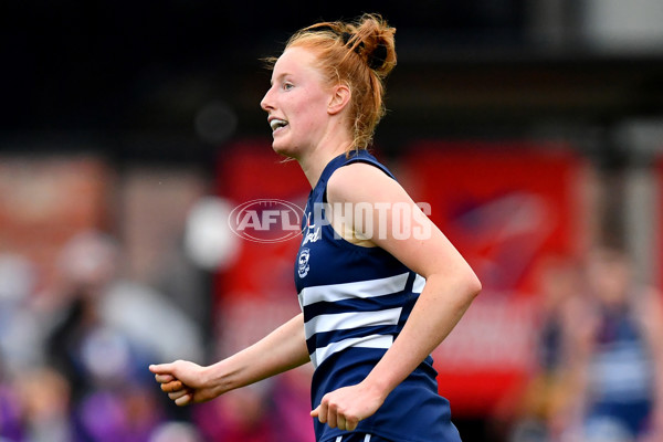 AFLW 2024 Round 02 - North Melbourne v Geelong - A-53821415