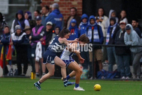 AFLW 2024 Round 02 - North Melbourne v Geelong - A-53821448