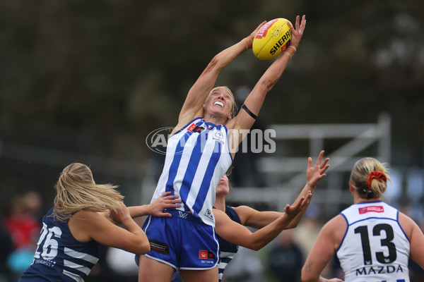 AFLW 2024 Round 02 - North Melbourne v Geelong - A-53821456