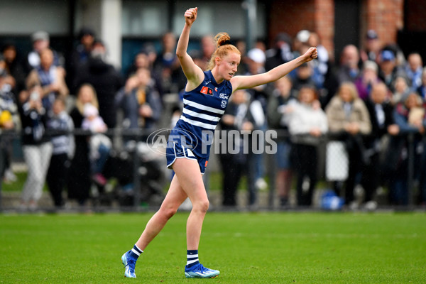 AFLW 2024 Round 02 - North Melbourne v Geelong - A-53822711