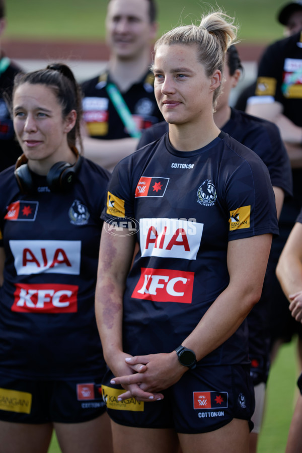 AFLW 2024 Round 03 - Brisbane v Collingwood - A-53988222