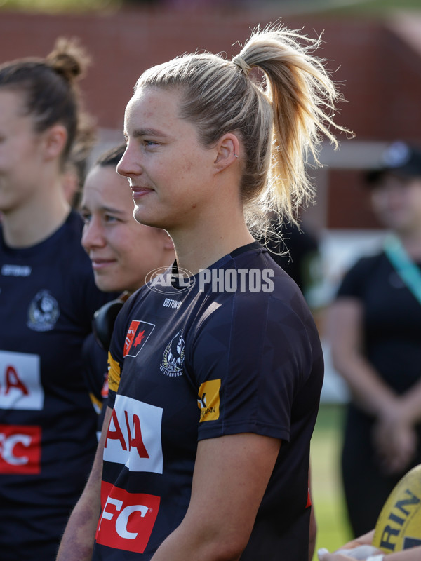AFLW 2024 Round 03 - Brisbane v Collingwood - A-53989037
