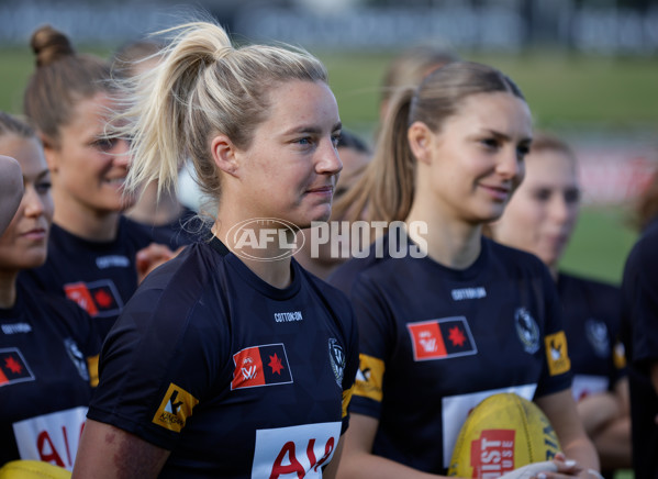 AFLW 2024 Round 03 - Brisbane v Collingwood - A-53989038