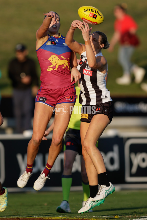 AFLW 2024 Round 03 - Brisbane v Collingwood - A-53991597