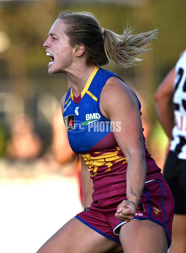 AFLW 2024 Round 03 - Brisbane v Collingwood - A-53991620