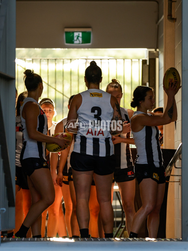 AFLW 2024 Round 03 - Brisbane v Collingwood - A-53991641