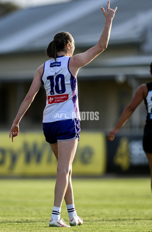 AFLW 2024 Round 03 - Port Adelaide v Fremantle - A-54040426