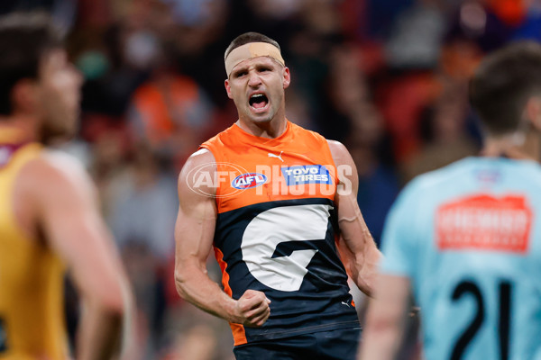 AFL 2024 First Semi Final - GWS v Brisbane - A-54043234