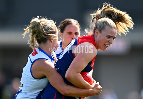 AFLW 2024 Round 03 - Melbourne v North Melbourne - A-54061163