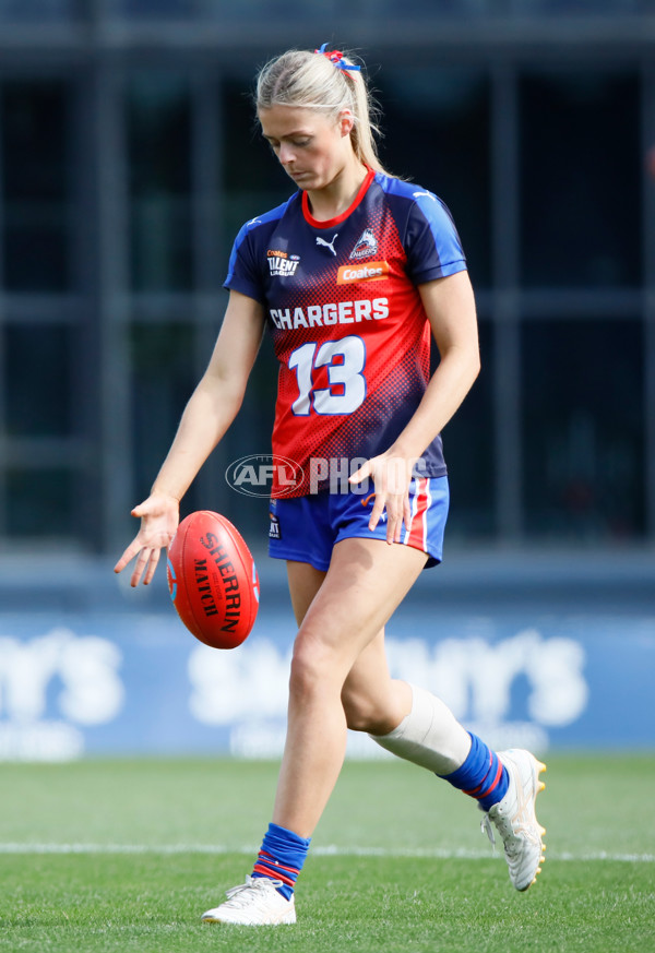Coates League Girls 2024 Grand Final - Oakleigh Chargers v Eastern Ranges - A-54176885