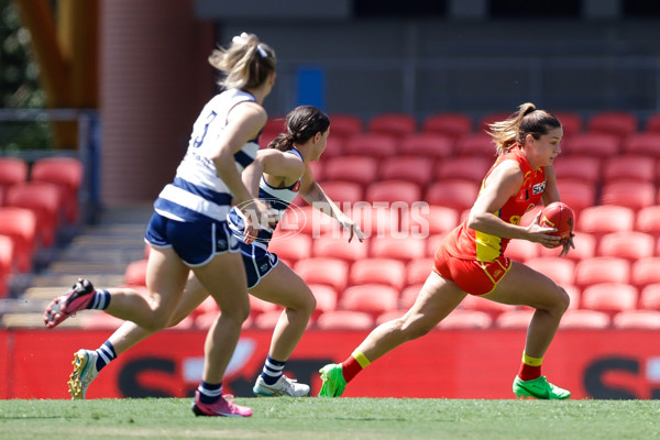 AFLW 2024 Round 04 - Gold Coast v Geelong - A-54179108