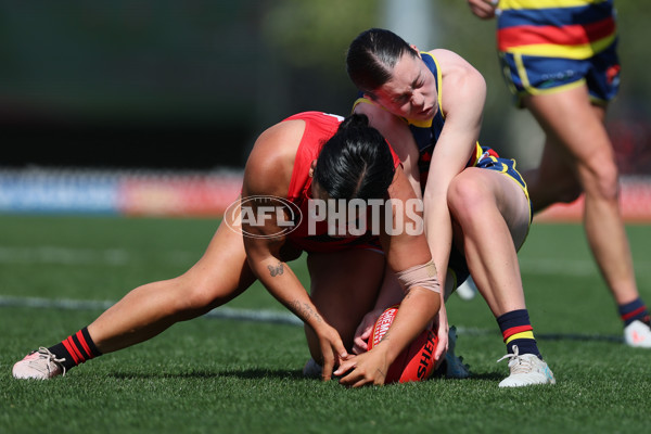AFLW 2024 Round 04 - Adelaide v Essendon - A-54236300