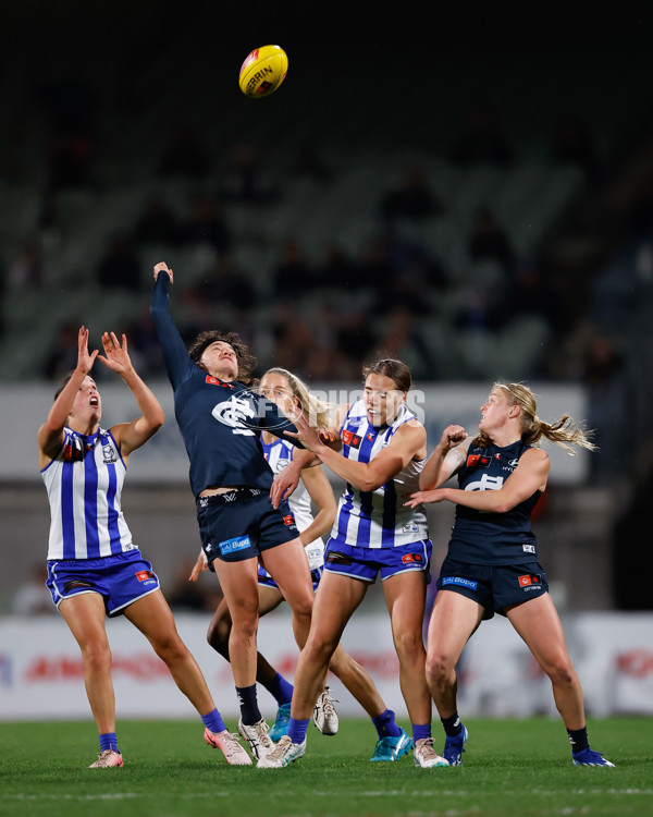 AFLW 2024 Round 05 - Carlton v North Melbourne - A-54331390