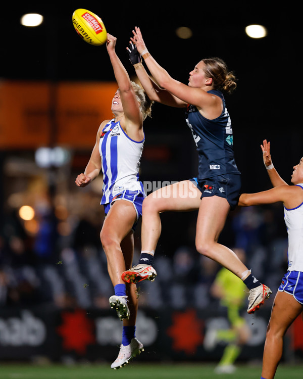 AFLW 2024 Round 05 - Carlton v North Melbourne - A-54331413