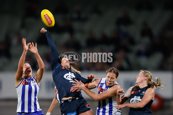 AFLW 2024 Round 05 - Carlton v North Melbourne - A-54332358