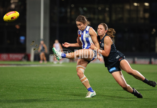 AFLW 2024 Round 05 - Carlton v North Melbourne - A-54332399