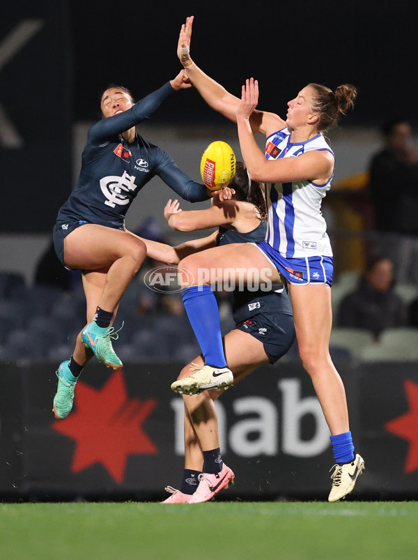 AFLW 2024 Round 05 - Carlton v North Melbourne - A-54332418