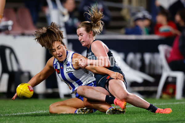 AFLW 2024 Round 05 - Carlton v North Melbourne - A-54332429