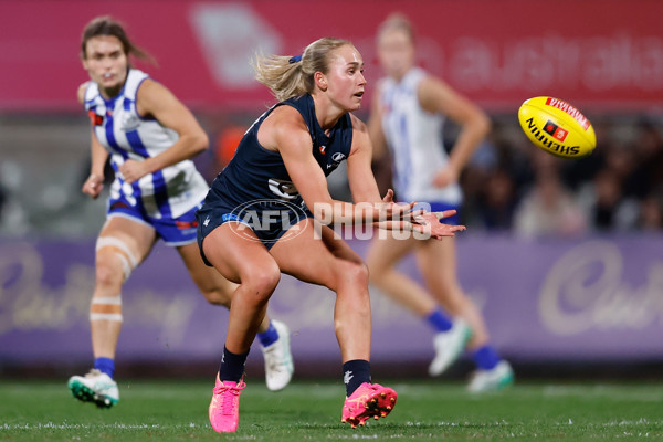 AFLW 2024 Round 05 - Carlton v North Melbourne - A-54332431