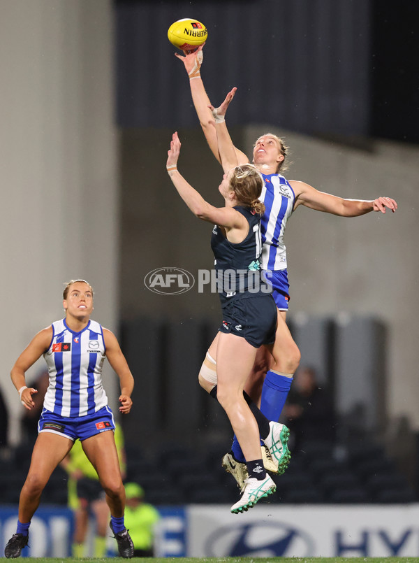 AFLW 2024 Round 05 - Carlton v North Melbourne - A-54333860