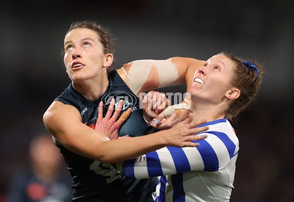 AFLW 2024 Round 05 - Carlton v North Melbourne - A-54333864