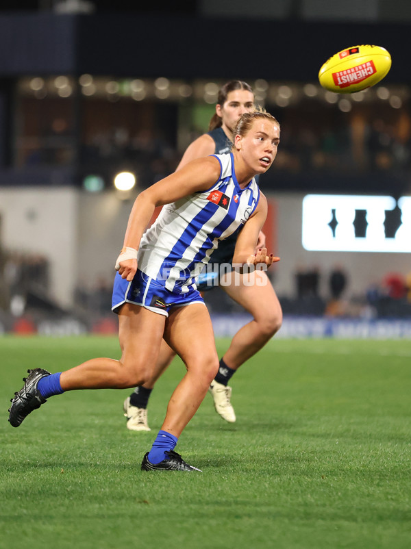 AFLW 2024 Round 05 - Carlton v North Melbourne - A-54333921