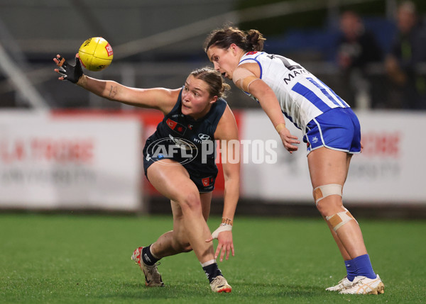 AFLW 2024 Round 05 - Carlton v North Melbourne - A-54333928