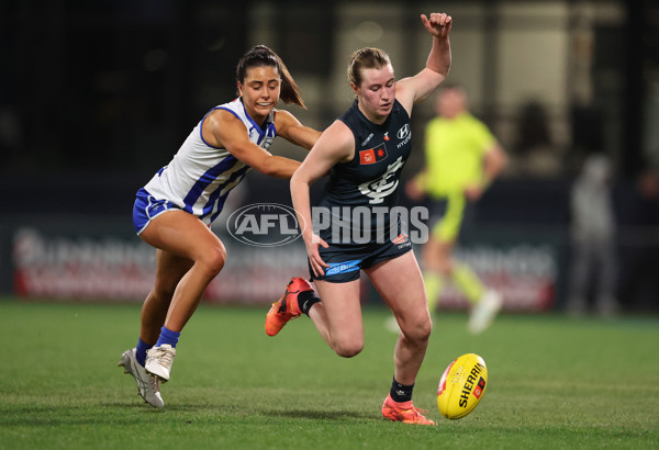 AFLW 2024 Round 05 - Carlton v North Melbourne - A-54333934