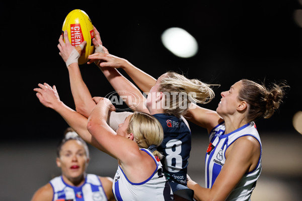 AFLW 2024 Round 05 - Carlton v North Melbourne - A-54334978