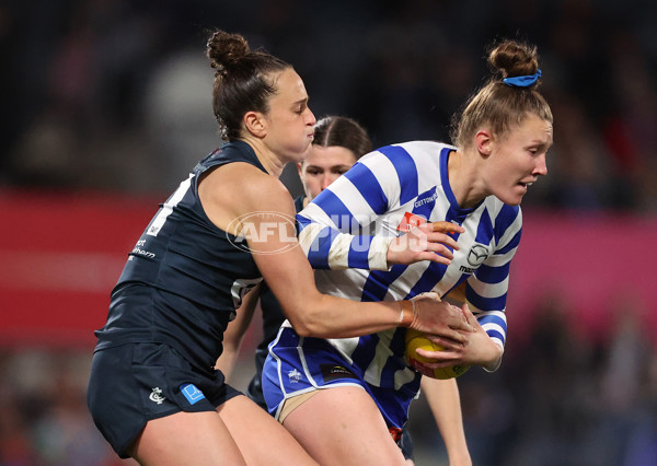 AFLW 2024 Round 05 - Carlton v North Melbourne - A-54334990