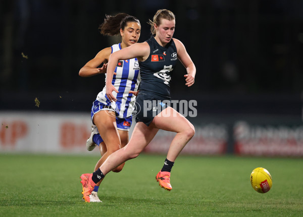 AFLW 2024 Round 05 - Carlton v North Melbourne - A-54334994