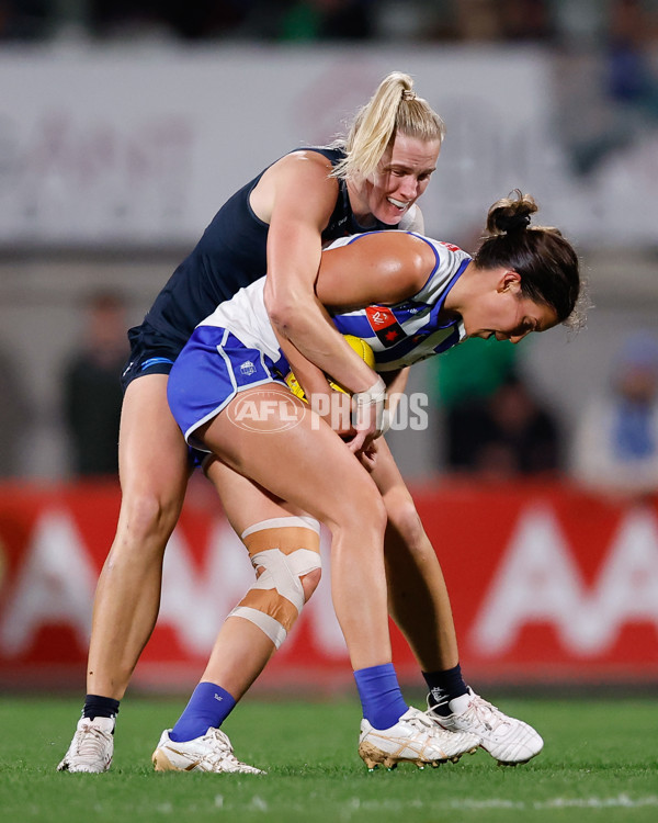AFLW 2024 Round 05 - Carlton v North Melbourne - A-54336540