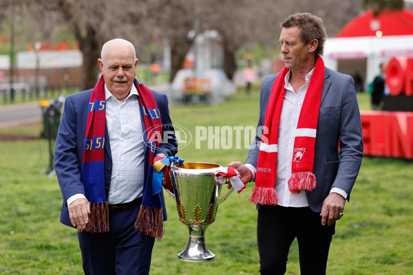 AFL 2024 Media - Premiership Cup Presenters Announcement - A-54340019