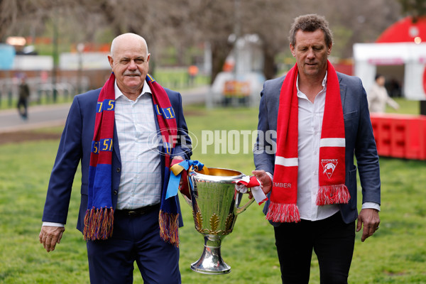 AFL 2024 Media - Premiership Cup Presenters Announcement - A-54341449