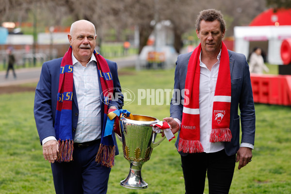 AFL 2024 Media - Premiership Cup Presenters Announcement - A-54341450