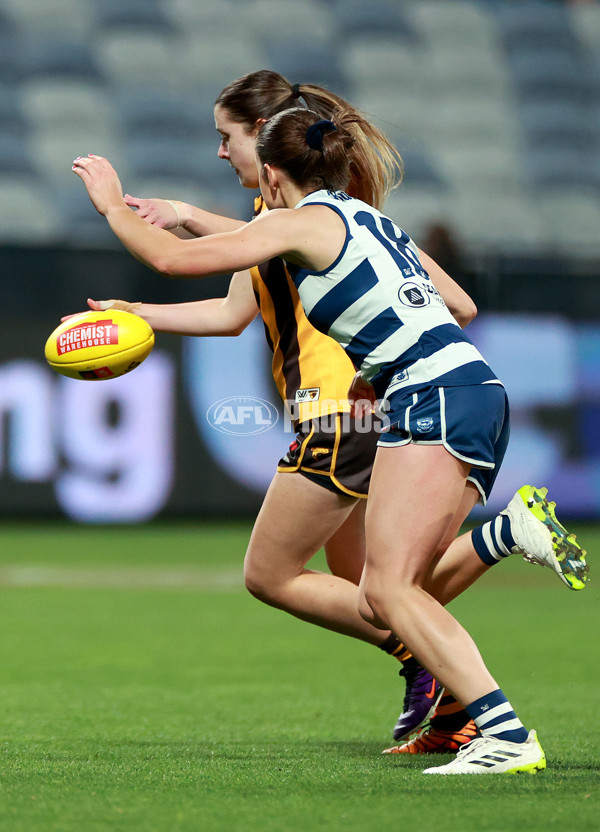AFLW 2024 Round 05 - Geelong v Hawthorn - A-54344731