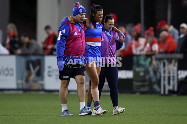 AFLW 2024 Round 05 - Western Bulldogs v Sydney - A-54370210