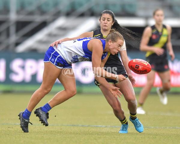 AFLW 2024 Round 05 - North Melbourne v Richmond - A-54459491