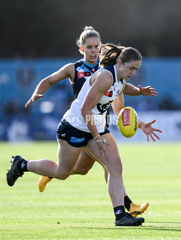 AFLW 2024 Round 05 - Port Adelaide v Carlton - A-54472473