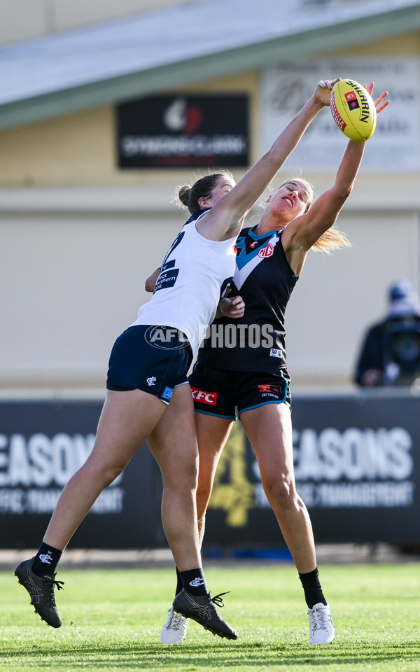 AFLW 2024 Round 05 - Port Adelaide v Carlton - A-54472485